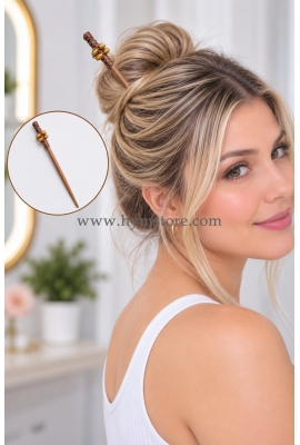 ACCESORIO DE MADERA PARA EL CABELLO
