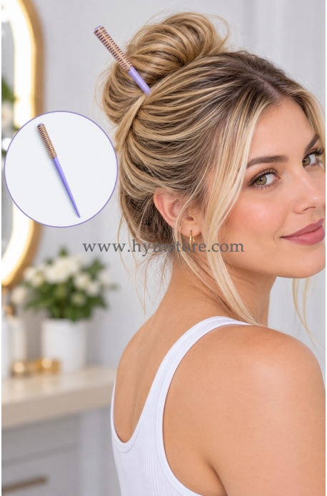 ACCESORIO DE MADERA PARA EL CABELLO