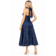 VESTIDO COCTEL CUELLO HALTER