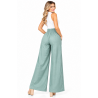 PANTALÓN PALAZZO CON AACESORIO EN LA CINTURA