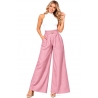 PANTALÓN PALAZZO CON AACESORIO EN LA CINTURA