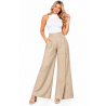 PANTALÓN PALAZZO CON BOTONES DECORATIVOS