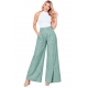 PANTALÓN PALAZZO CON BOTONES DECORATIVOS