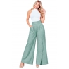 PANTALÓN PALAZZO CON BOTONES DECORATIVOS