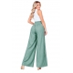 PANTALÓN PALAZZO CON BOTONES DECORATIVOS