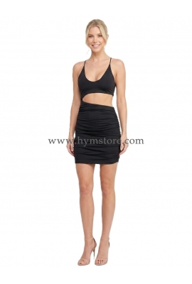 VESTIDO JUVENIL CORTE ASIMÉTRICO