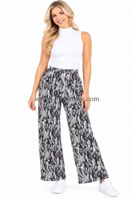 PANTALÓN DE PIERNA AMPLIA