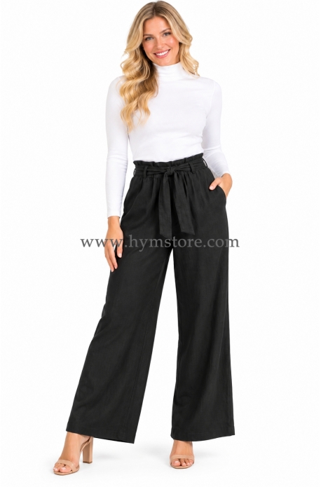 PANTALÓN PALAZZO NEGRO