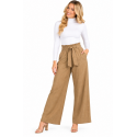PANTALÓN PALAZZO CAMEL