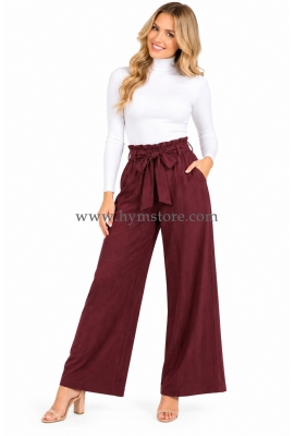 PANTALÓN PALAZZO VINO