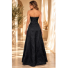 VESTIDO DE GALA ESCOTE STRAPLESS