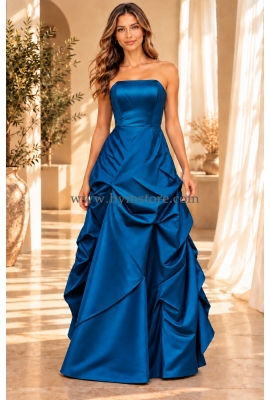 VESTIDO DE GALA DAVID BRIDAL PEACOCK