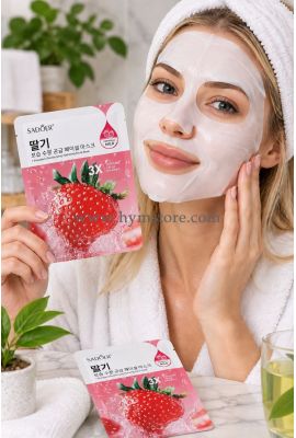 DÚO MASCARILLA FACIAL SADOER DE FRESAS