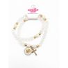 PULSERA ROSARIO BLANCO