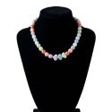 COLLAR BOLAS DE CHICLE CORAZÓN