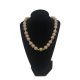 COLLAR BOLAS DE CHICLE CON DETALLES DE ACERO