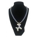 COLLAR CRISTALES TORNASOL
